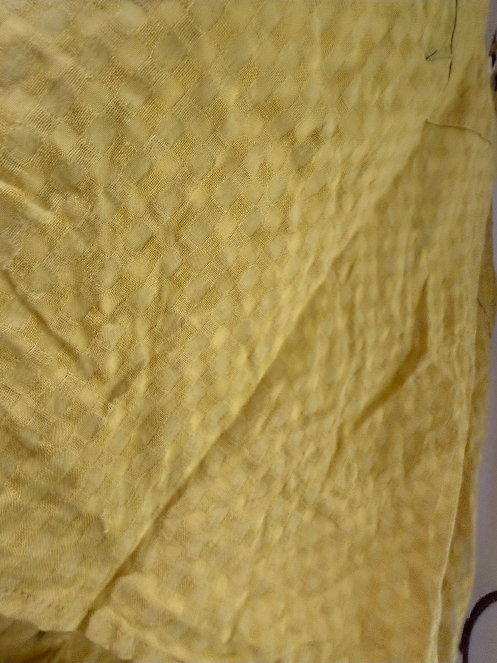 Mustard Yellow Button-Front Camisole Top - Picture 4 of 4